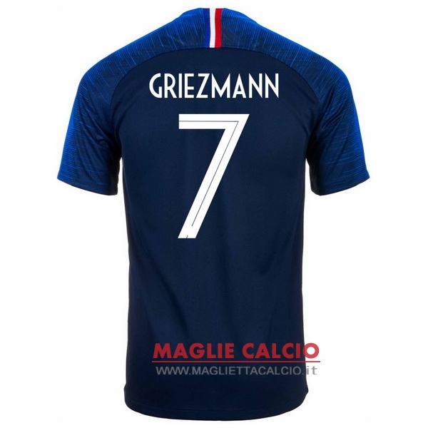 nuova maglietta francia 2018 griezmann 7 prima